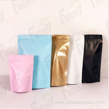 Colorful Standing Aluminum Foil Zipper Bag with Window